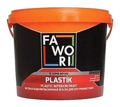 Fawori Su Bazlı Plastik Mat İç Cephe Boyası 20 kg Nil Yeşili