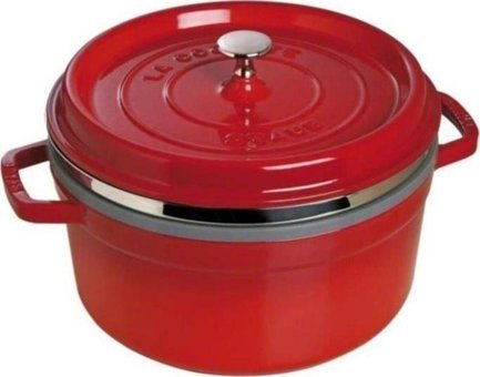 Staub La Cocotte Döküm 26 cm Derin Tencere Kırmızı