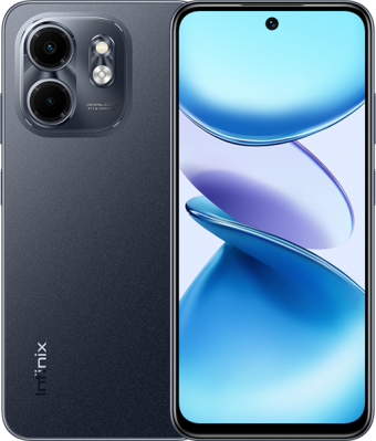 Infinix Smart 9 64 GB Hafıza 4 GB Ram 6.7 inç 13 MP Çift Hatlı IPS LCD Ekran Android Akıllı Cep Telefonu Siyah