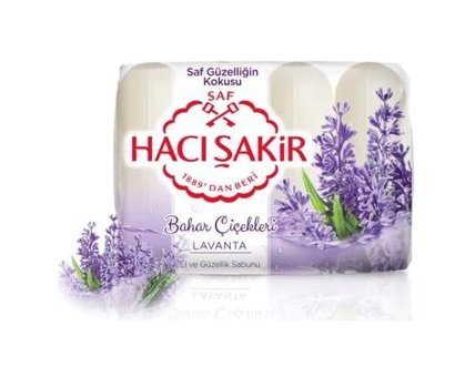 Hacı Şakir Lavanta Katı Sabun 96x70 gr