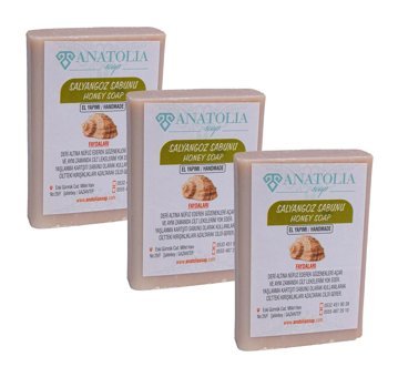 Anatolia Soap Doğal Salyangoz Özlü Katı Sabun 3x100 gr