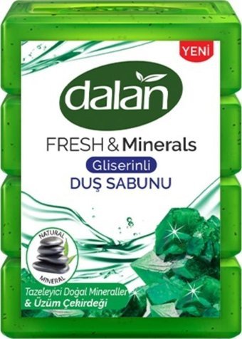 Dalan Doğal Doğal Mineraller Katı Sabun 4x150 gr