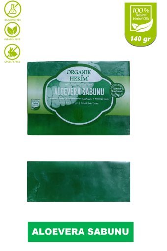 Organik Hekim Organik Aloe Vera Katı Sabun 140 gr