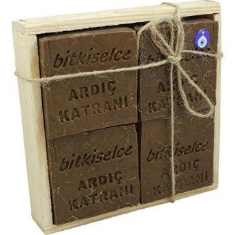 Bitkiselce El Yapımı Ardıç Katranı Katı Sabun 450 gr