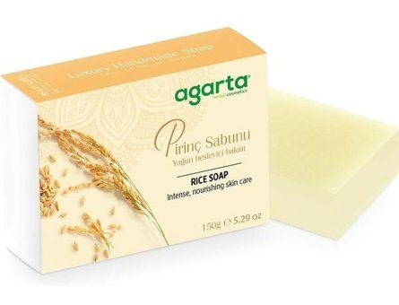 Agarta Beyazlatıcı Etkili Pirinç Katı Sabun 150 gr