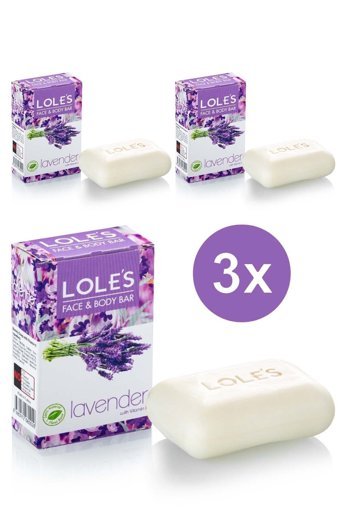 Lole'S Lavanta Katı Sabun 3x100 gr