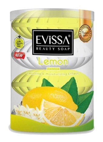 Evissa Limon Katı Sabun 4x110 gr