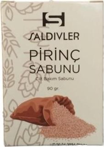 Saldivler Pirinç Katı Sabun 90 gr