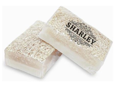 Sharley Doğal Kabak Lifli Kabak Lifli-Keçi Sütlü-Pirinç Katı Sabun 100 gr