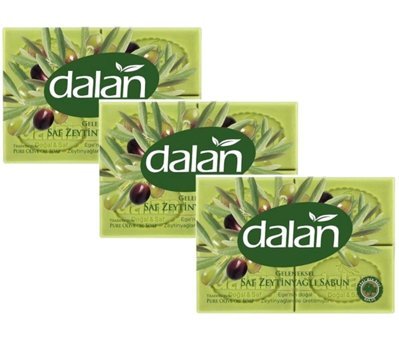 Dalan Zeytinyağlı Katı Sabun 3x600 gr