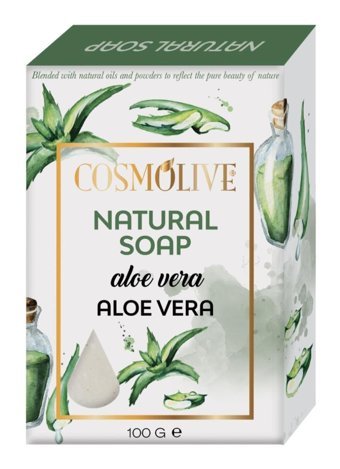 Cosmolive Doğal Aloe Vera Katı Sabun 100 gr