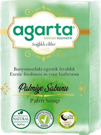 Agarta El Yapımı Doğal Palmiye Katı Sabun 150 gr