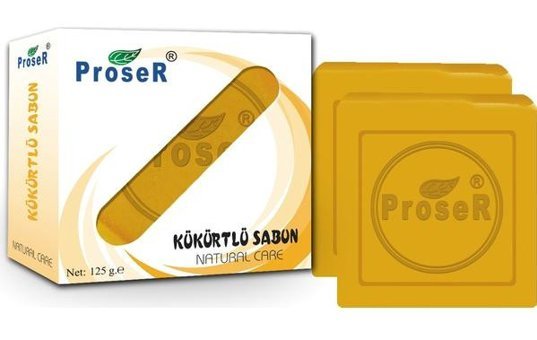 Proser Doğal Kükürtlü Katı Sabun 125 gr