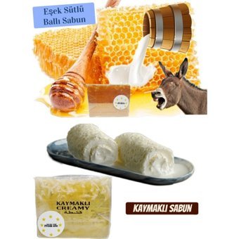 Monsieur Premiere Eşek Sütü Ballı-Kaymak Katı Sabun 2x130 gr