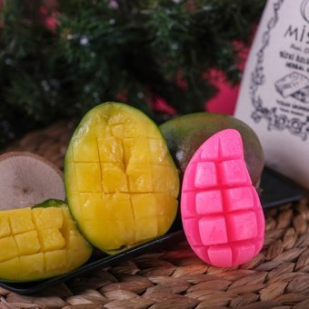 Misya Dekoratif Pembe Mango Katı Sabun 80 gr