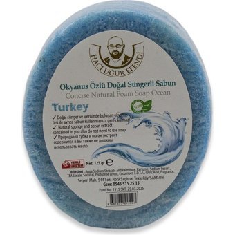 Hacı Uğur Efendi Doğal Okyanus Katı Sabun 125 gr