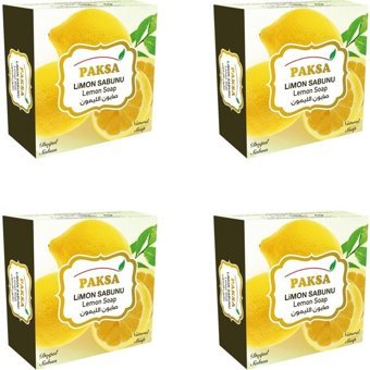 Paksa Doğal Limon Katı Sabun 4x125 gr