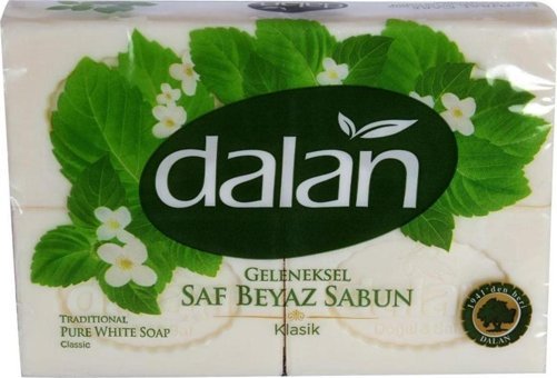 Dalan Geleneksel Beyaz Katı Sabun-Klasik Katı Sabun 4x150 gr