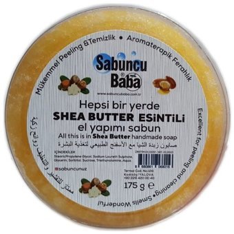 Sabuncu Baba Shea Butter Katı Sabun 175 gr