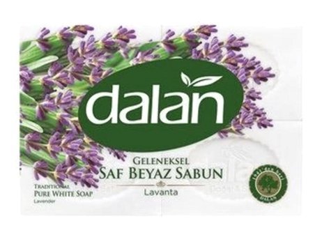 Dalan Beyaz-Lavanta Katı Sabun 4x150 gr