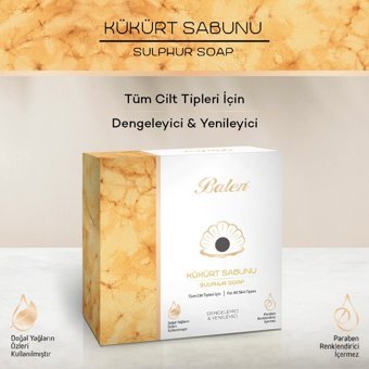 Balen Kükürtlü Katı Sabun 125 gr