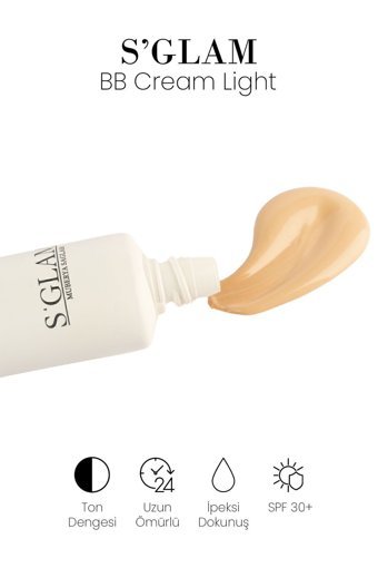 S'glam Skin Perfector Light Tüm Ciltler İçin BB Krem Açık Ton