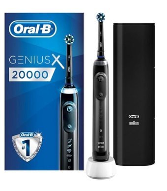 Oral-b Genius Işıklı Sert Diş Fırçası Siyah