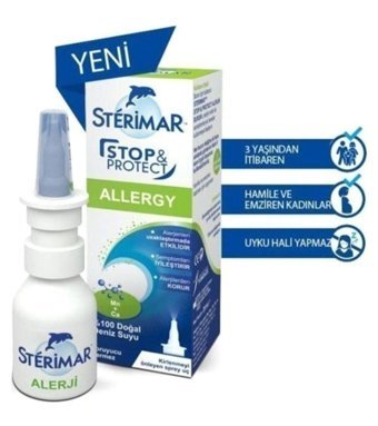 Sterimar Sıvı Deniz Suyu Tekli Sprey Serum Fizyoloji 20 ml