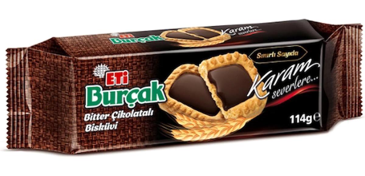 Eti Burçak Bitter Çikolatalı 4x114 gr