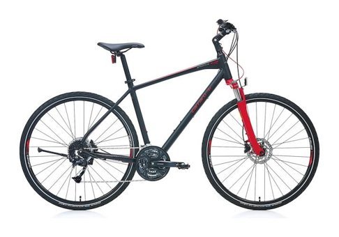 Carraro Sportive 227 C Shimano Cues 28 Jant 18 Vites Şehir Bisikleti Siyah-Kırmızı