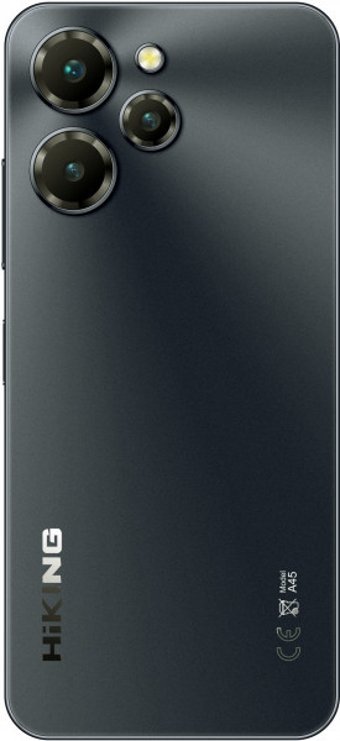 Hiking A45 128 GB Hafıza 6 GB Ram 6.79 inç 48 MP Çift Hatlı IPS LCD Ekran Android Akıllı Cep Telefonu Siyah