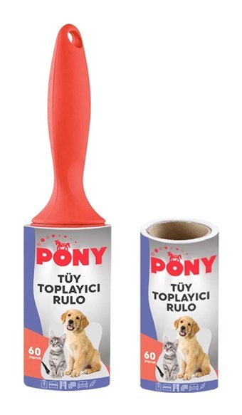 Pony 1 Adet Tüy Toplama Rulosu