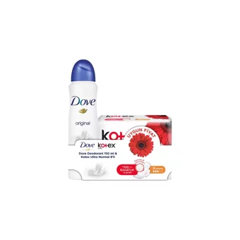 Dove Original Pudrasız Ter Önleyici Antiperspirant Sprey Kadın Deodorant 150 ml