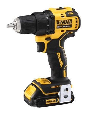 Dewalt DCD708D2T-QW 18V 1.5 Ah Çift Akülü Kompakt Kömürsüz Akülü Darbesiz Matkap