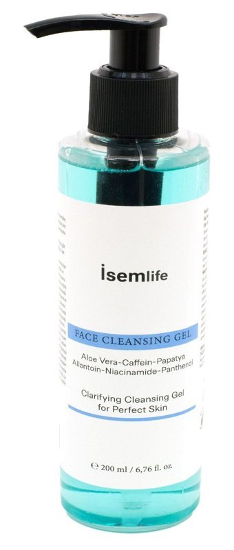 İsemlife Vegan C Vitaminli Tüm Ciltler Yağ Bazlı Yüz Temizleme Jeli 200 ml