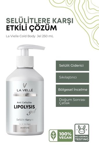 La Vielle Lipoliz Jel Jel Selülit Kremi 250 ml