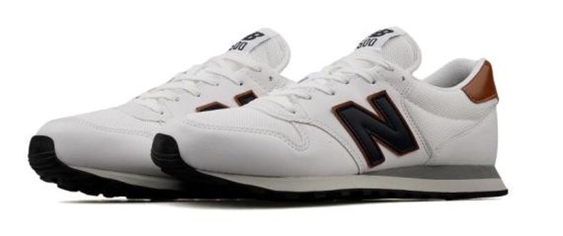 New Balance 500 GM500WTT Bağcıklı Erkek Günlük Ayakkabı Beyaz