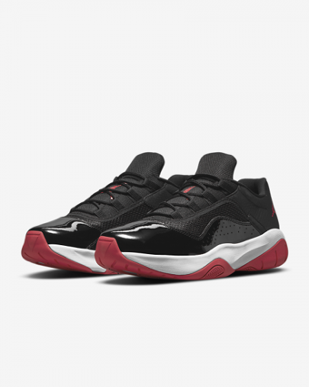 Nike Air Jordan 11 CMFT Low DM0844-005 Bağcıklı Unisex Basketbol Ayakkabısı Siyah