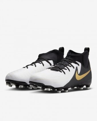 Nike Jr. Phantom Luna 2 Academy FJ2603-100 Bağcıklı Çivili Krampon Beyaz