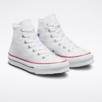 Converse Taylor All Star Lift Platform 272856C Ortopedik Bağcıklı Erkek Çocuk Günlük Ayakkabı Beyaz