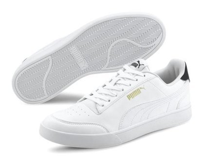 Puma Shuffle 309668-01 Bağcıklı Unisex Günlük Ayakkabı Beyaz