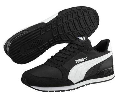 Puma ST Runner V2 NL 365278-01 Bağcıklı Unisex Günlük Ayakkabı Siyah