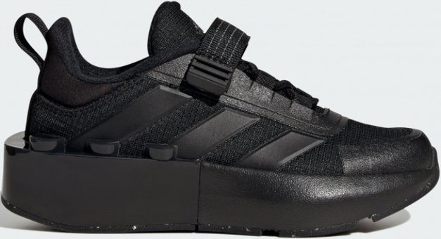 Adidas X Lego Tech RNR ID9529 Ortopedik Bağcıklı-Cırtlı Erkek Çocuk Günlük Ayakkabı Siyah