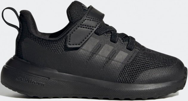 Adidas FortaRun 2.0 Cloudfoam HP2502 Ortopedik Bağcıklı-Cırtlı Eva Erkek Çocuk Koşu Ayakkabısı Siyah