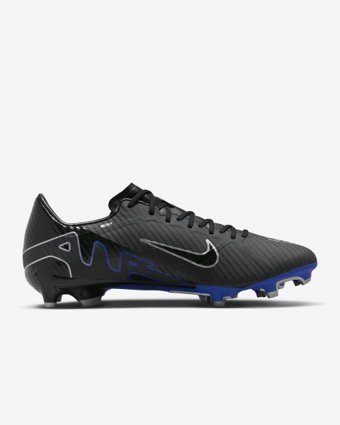 Nike Mercurial Vapor 15 Academy DJ5631-040 Bağcıklı Çivili Krampon Siyah