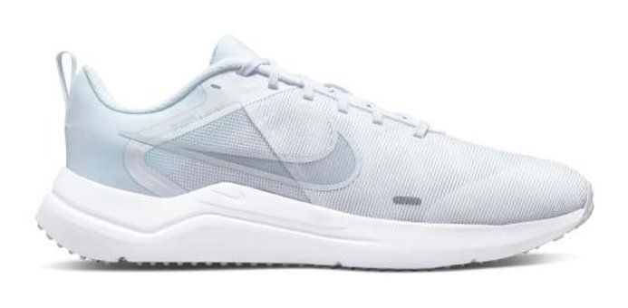 Nike Downshifter 12 DD9293-100 Bağcıklı Erkek Koşu Ayakkabısı Gri