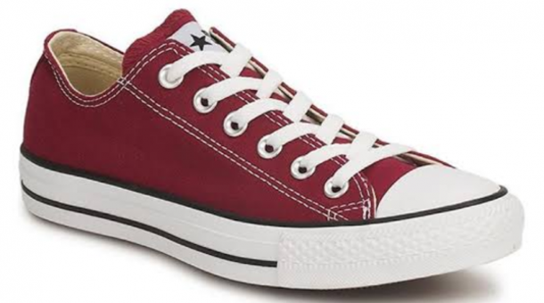 Converse Chuck Taylor All Star M9691C Bağcıklı Unisex Kaykay Ayakkabısı Bordo