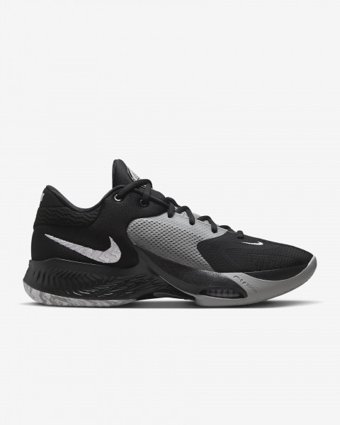 Nike Zoom Freak 4 DJ6149-001 Ortopedik Bağcıklı Erkek Basketbol Ayakkabısı Siyah