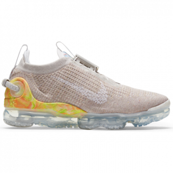 Nike Air Vapormax 2020 FlyKnit CW1765-003 Ortopedik Bağcıklı Erkek Günlük Ayakkabı Pembe