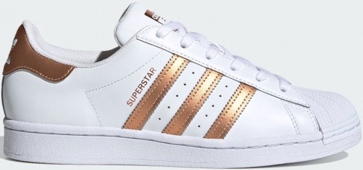 Adidas Superstar FX7484 Bağcıklı Kadın Günlük Ayakkabı Beyaz